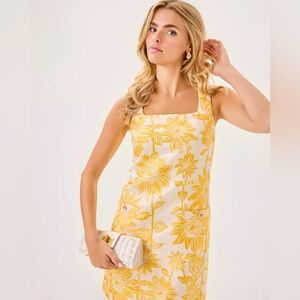 Lilly Pulitzer Albright Sunflower Shift Dress NWT